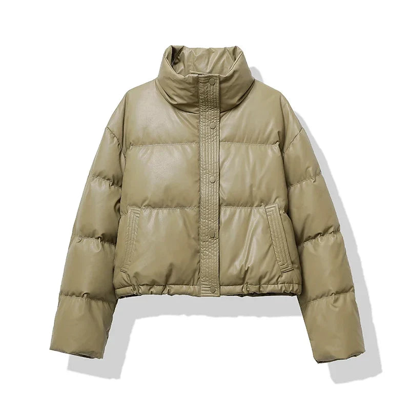 Valina Padded Mock Neck Jacket