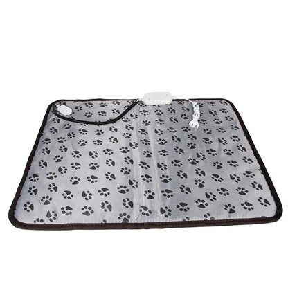 Heated Pet Bed Pad  Waterproof Electric Warming Mat for Cats and Dogs