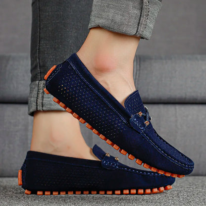 Adrian Leather Slip On Loafers