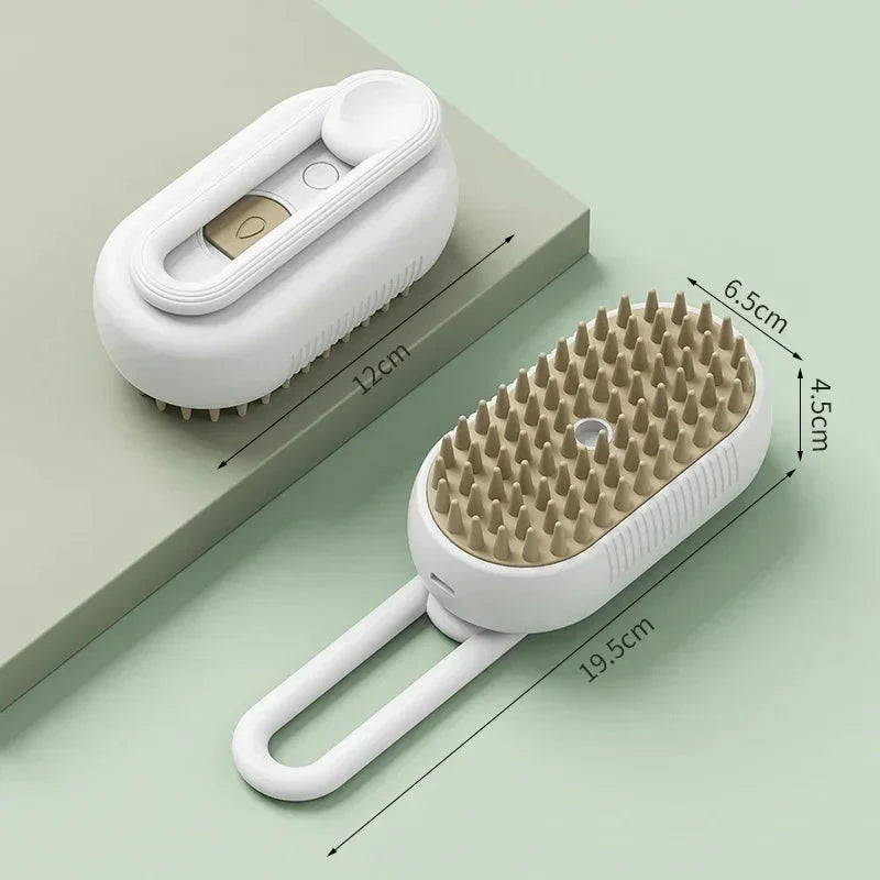 PawSpa 3 in 1 Steamy Grooming Brush