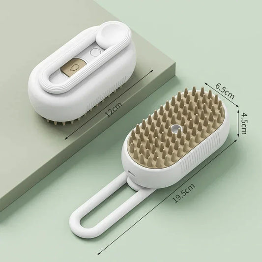 PawSpa 3 in 1 Steamy Grooming Brush