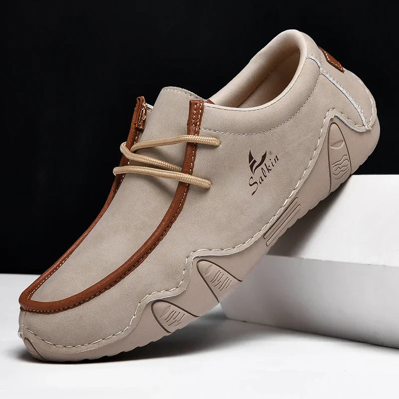 Malta Leather Driving Loafers