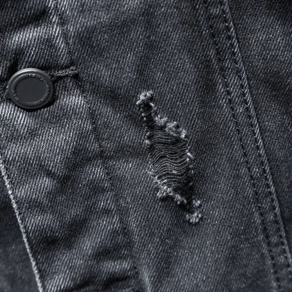 Men’s 2-in-1 Denim Jacket with Removable Inner Layer