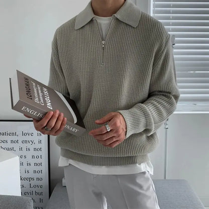 Hadleigh Quarter Zip Sweater