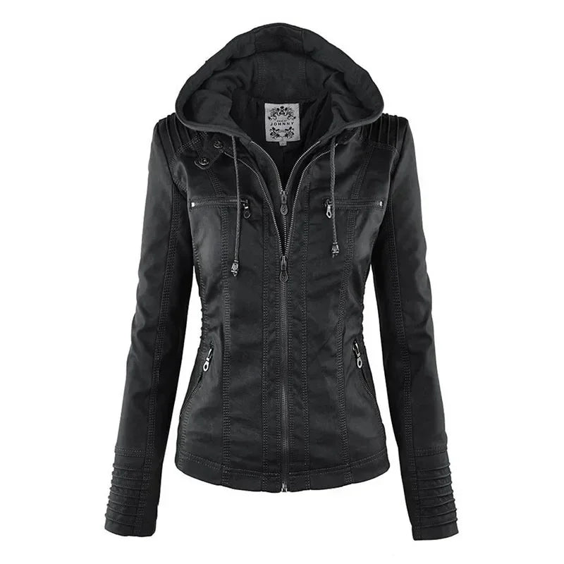 Emilia Faux Leather Jacket