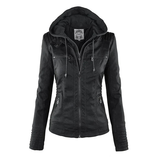 Emilia Faux Leather Jacket