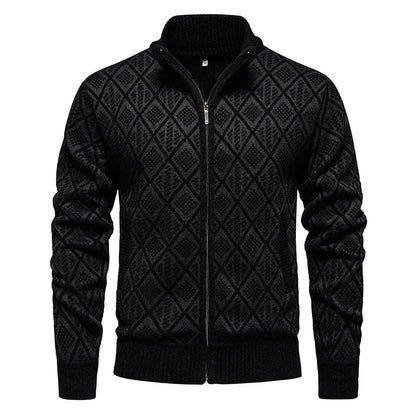 Arezzo Ribbed Zip Cardigan