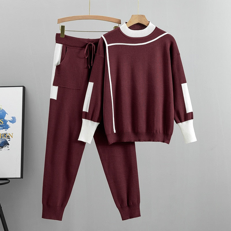 Astra Soft Knit Casual Set