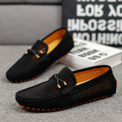 Adrian Leather Slip On Loafers