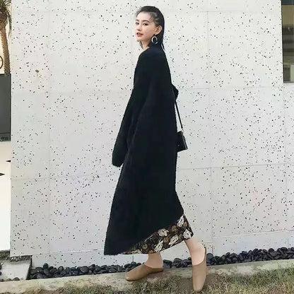 Stella Elegant Cashmere Blend Long Coat