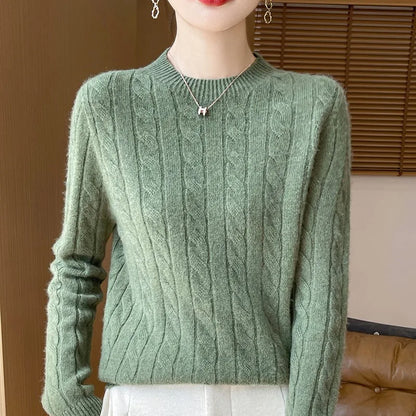 Alina Woolen Semi Turtleneck Sweater