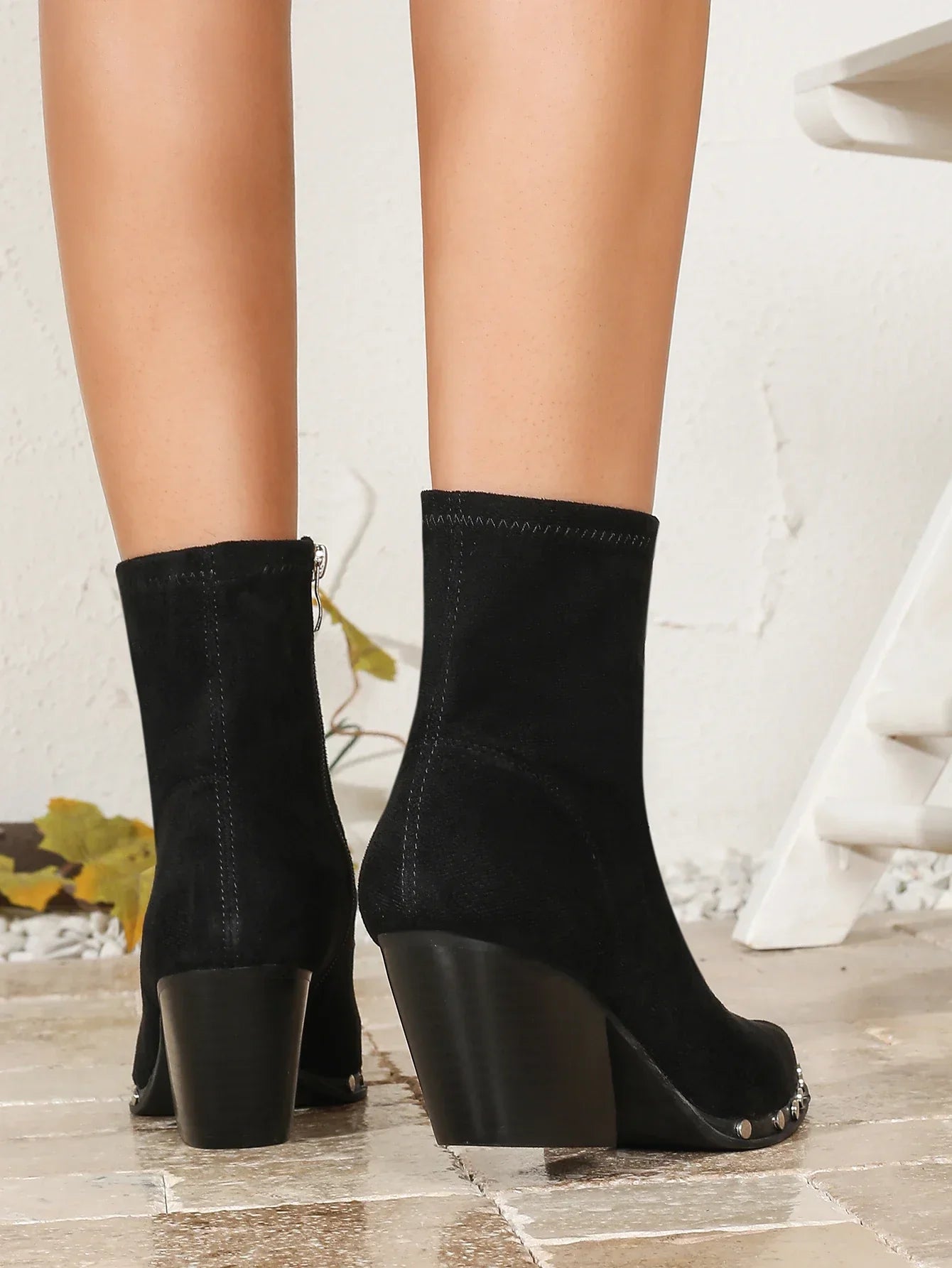 Portia Block Heel Boots