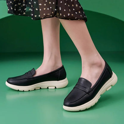 Portofino Orthopedic Leather Loafers
