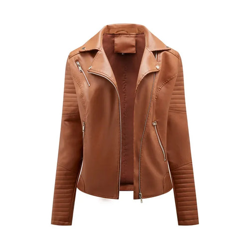 Kara Structured Faux Leather Jacket