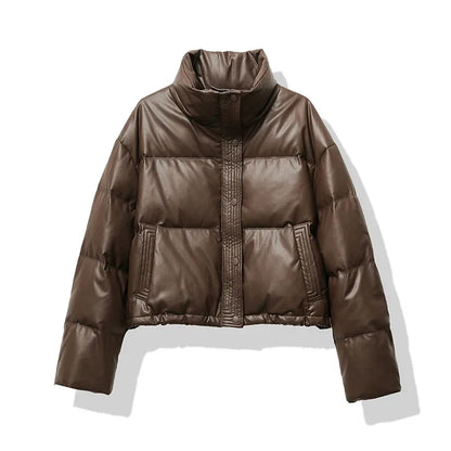 Valina Padded Mock Neck Jacket