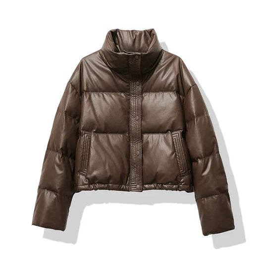 Valina Padded Mock Neck Jacket