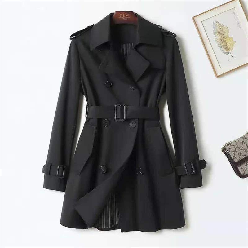 Valencia Double Breasted Trench Coat
