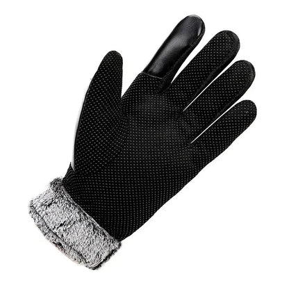 Men’s Leather Touchscreen Gloves