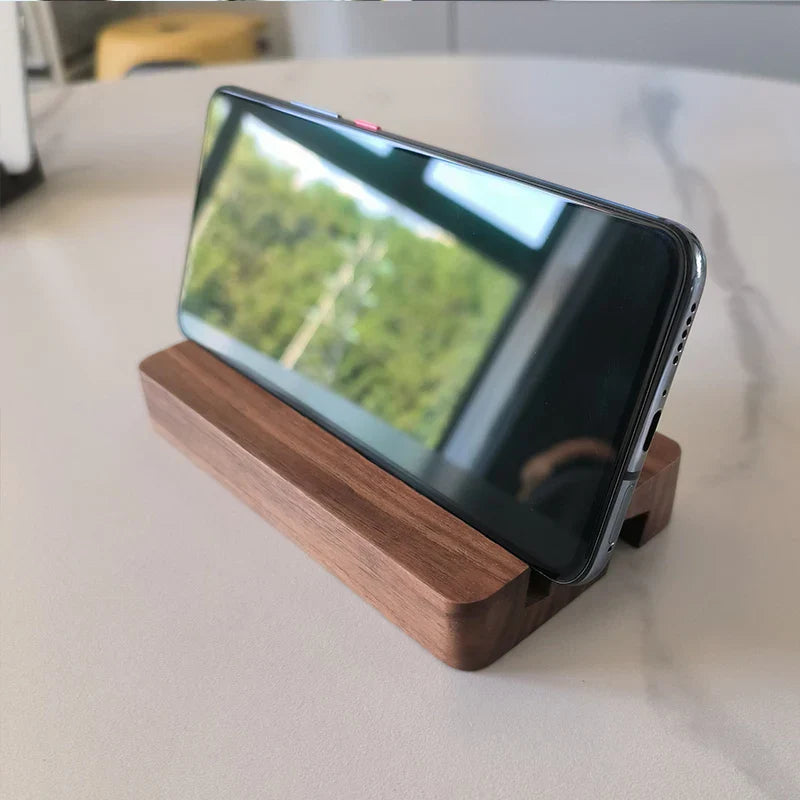 Alder Wooden Desk Stand