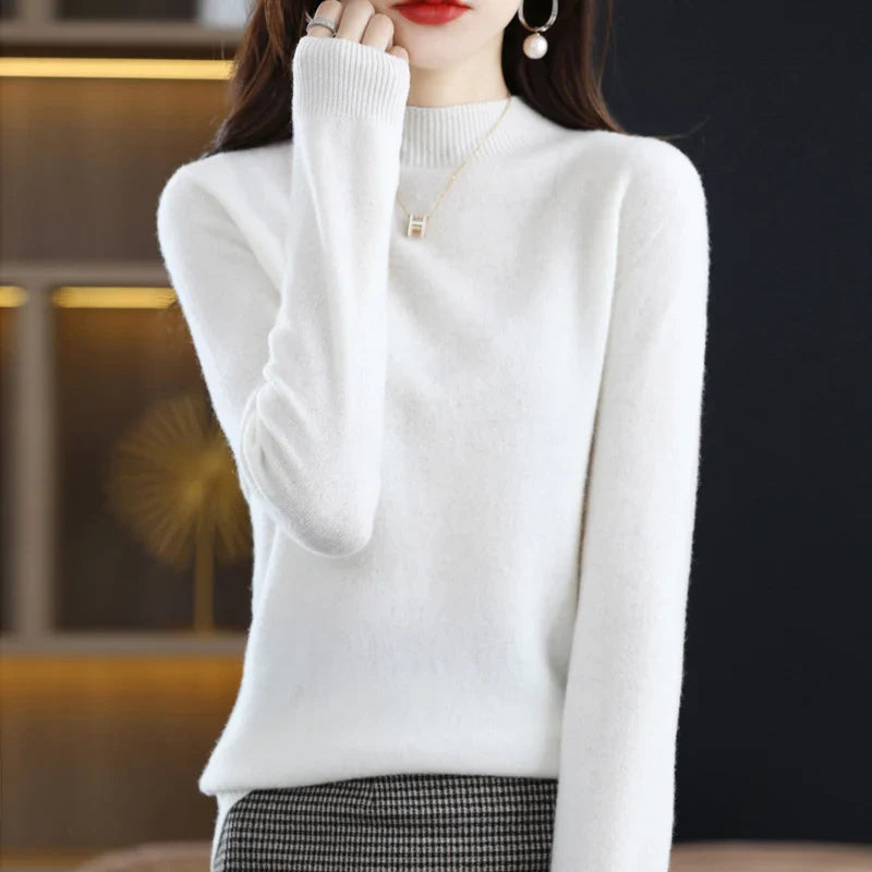 Evelane Wool Turtleneck Sweater