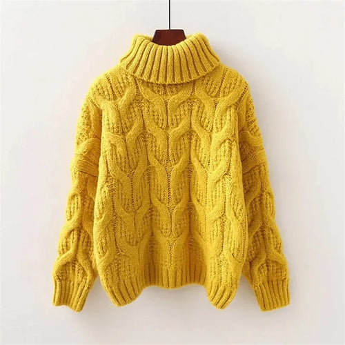 Firenze Cable Knit Cashmere Blend Sweater