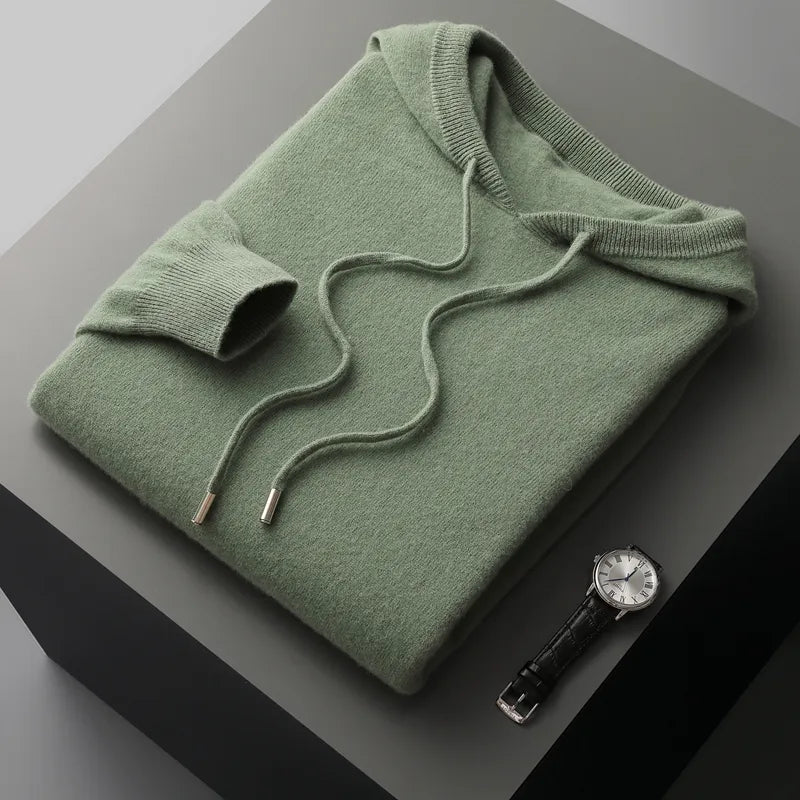 Lorentia Merino Wool Hoodie