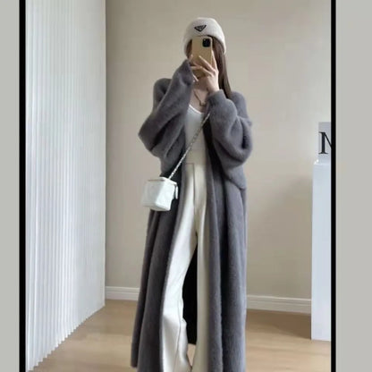 Stella Elegant Cashmere Blend Long Coat