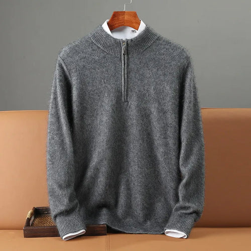 Ravello Half Zip Wool Sweater