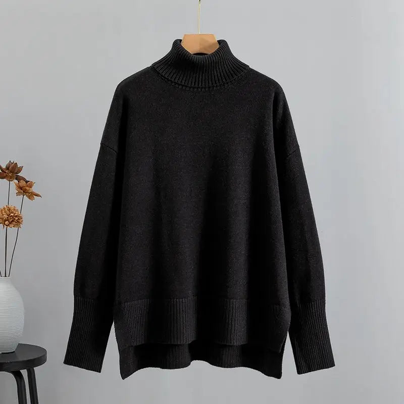 Tuscany Cashmere Turtleneck Sweater