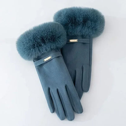 Iria Fur Gloves