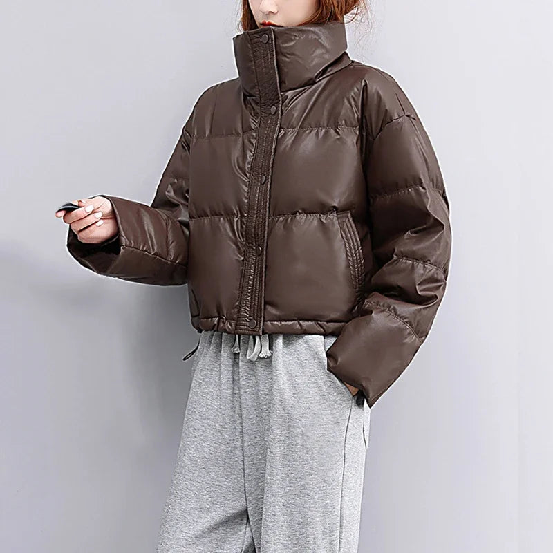 Valina Padded Mock Neck Jacket
