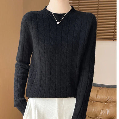 Alina Woolen Semi Turtleneck Sweater