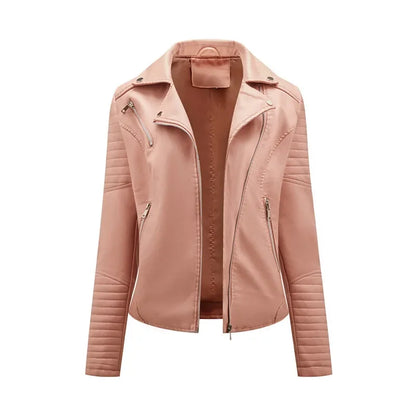 Kara Structured Faux Leather Jacket