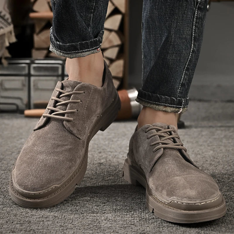 Bergamo Suede Lace Up Shoes