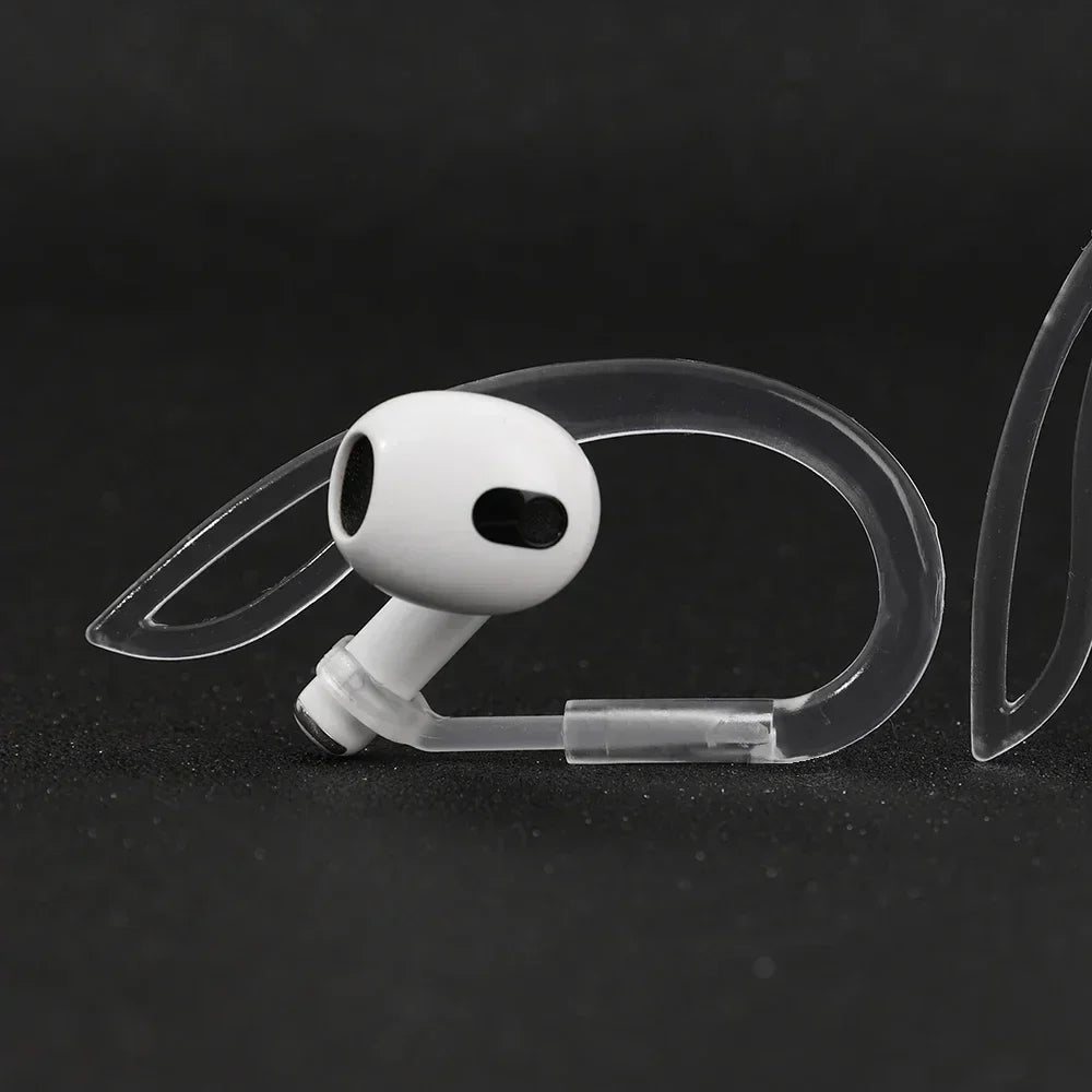 ClearForm Silicone Ear Hooks for AirPods