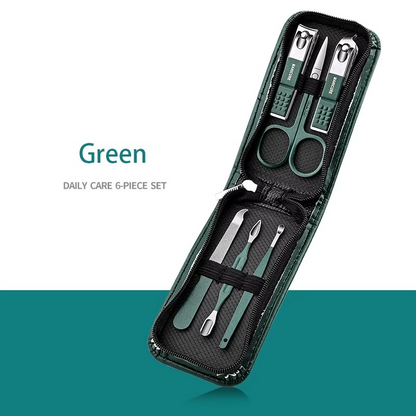 Professional Nail Care Kit – Stainless Steel Manicure & Pedicure Set