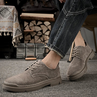 Bergamo Suede Lace Up Shoes