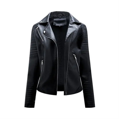 Kara Structured Faux Leather Jacket