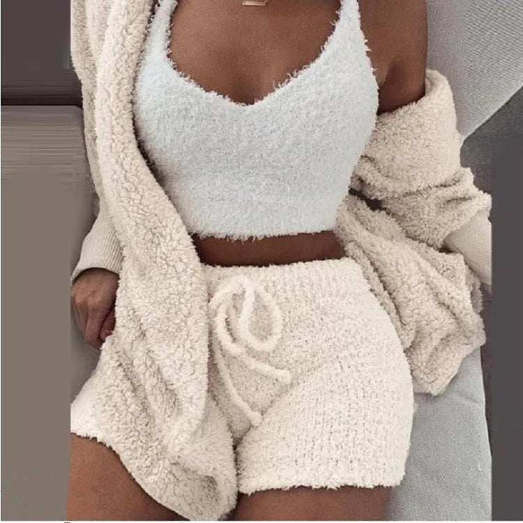 Verona Fluffy Pajama Set