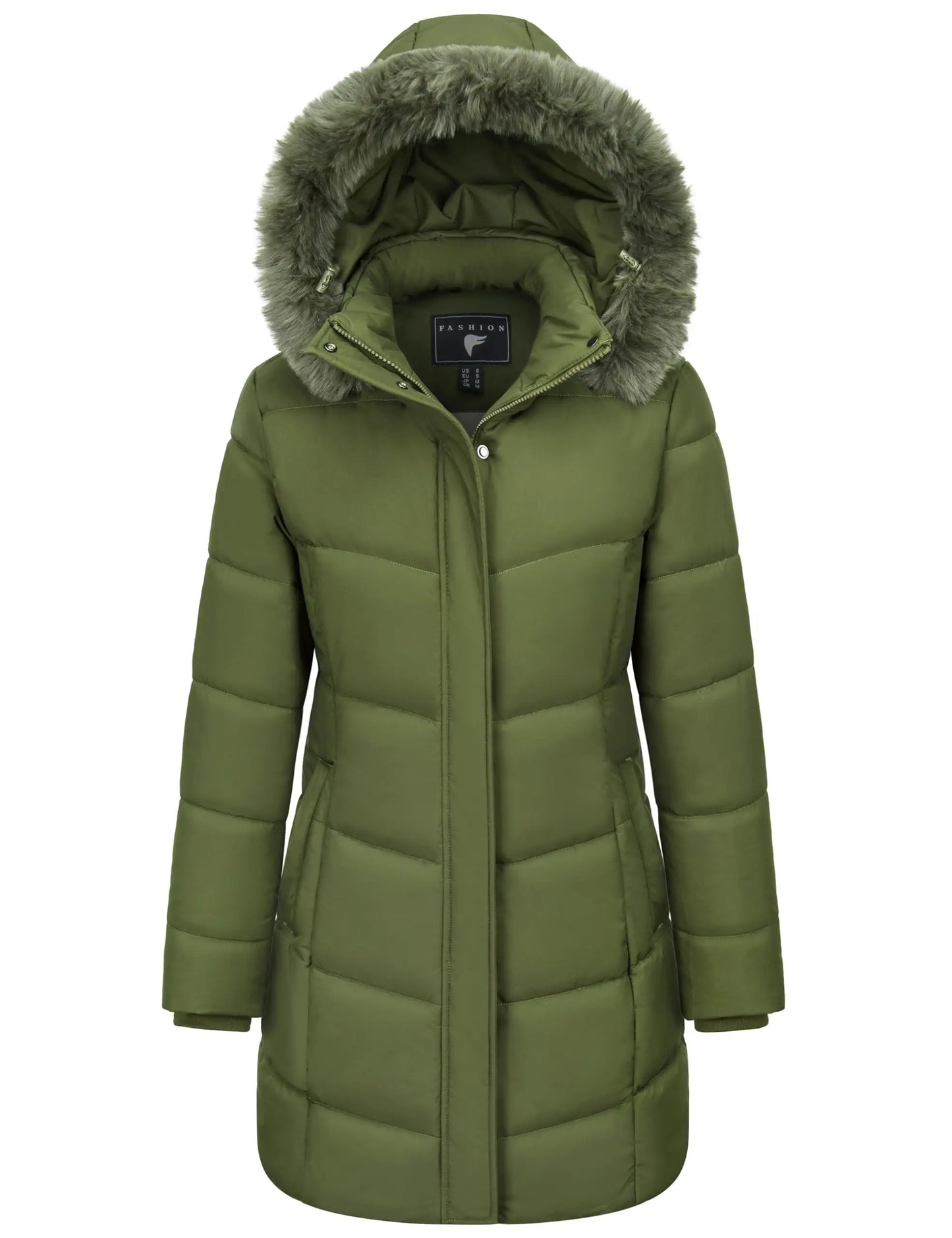 Geneva Faux Fur Hooded Parka