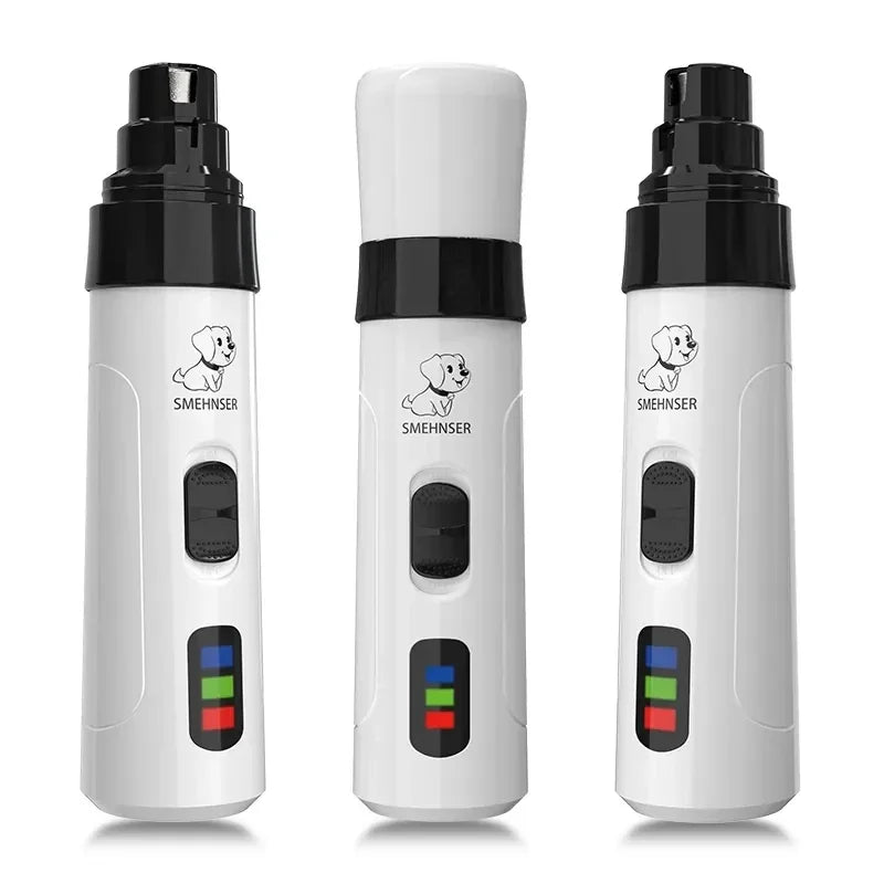 Rechargeable Diamond Pet Nail Grinder Low Noise Electric Grooming Tool