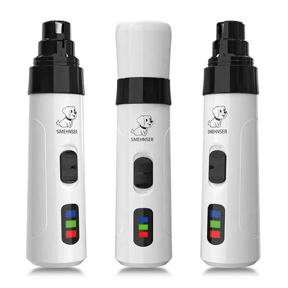Rechargeable Diamond Pet Nail Grinder Low Noise Electric Grooming Tool