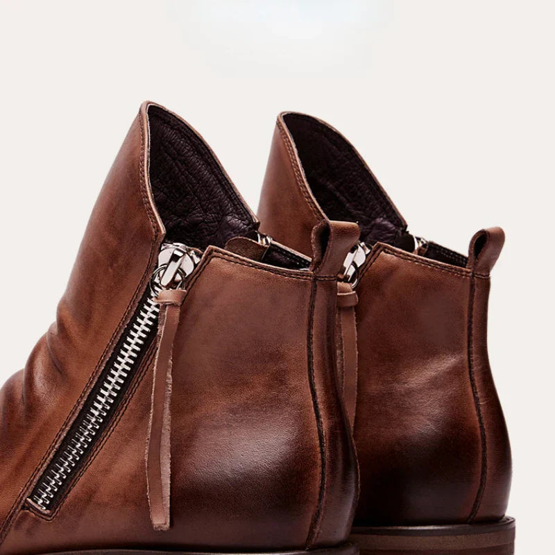 Verona Leather Chelsea Boots