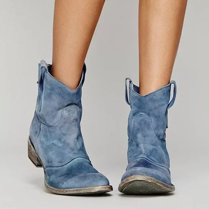 Marlow Women’s Cowgirl Ankle Boots
