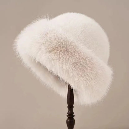 Chic plush hat – winter edition 2025