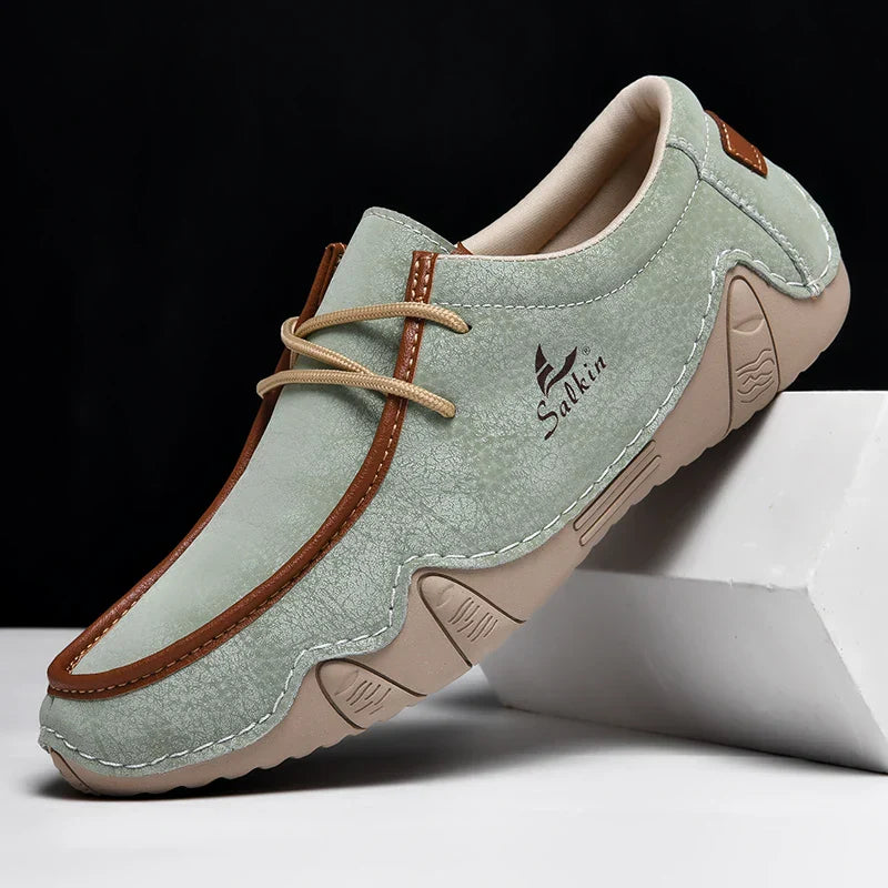 Malta Leather Driving Loafers