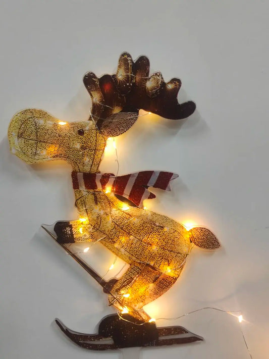 Acrylic Light Up Reindeer Lawn Ornament