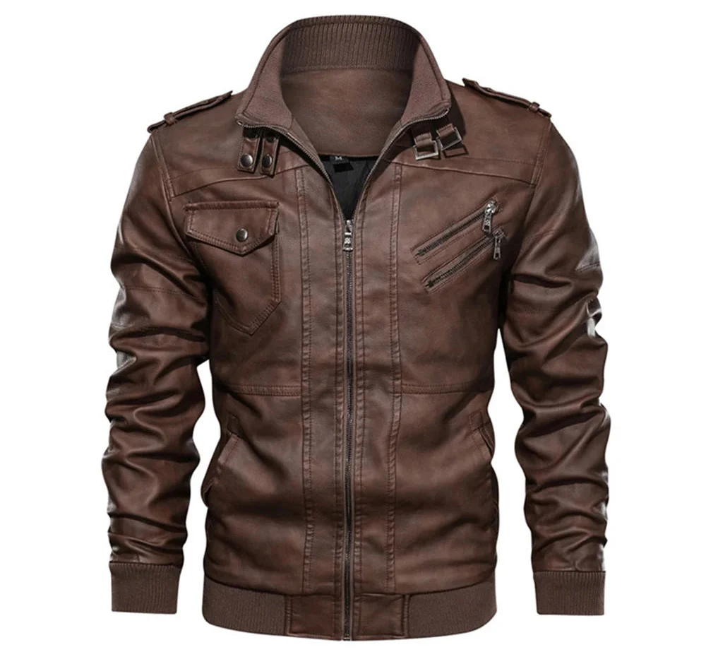 Lucerne Hooded Leather Jacket