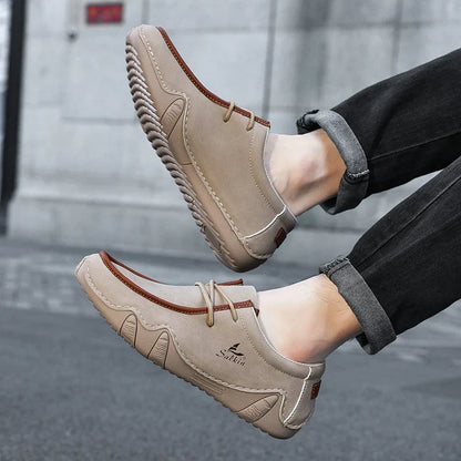 Malta Leather Driving Loafers