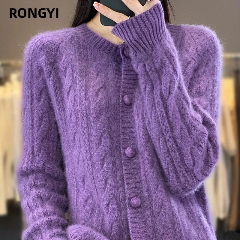 Ardelle Wool Cashmere Blend Cardigan